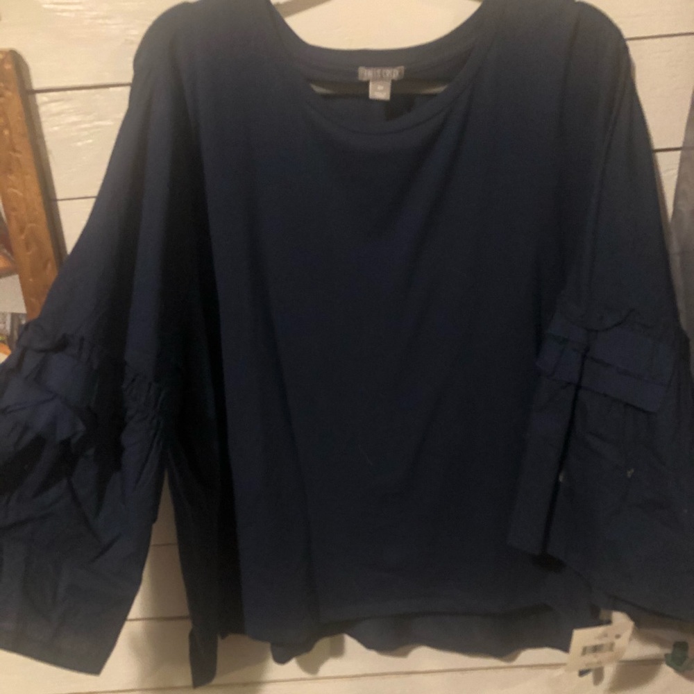 Ruffle Sleeve top